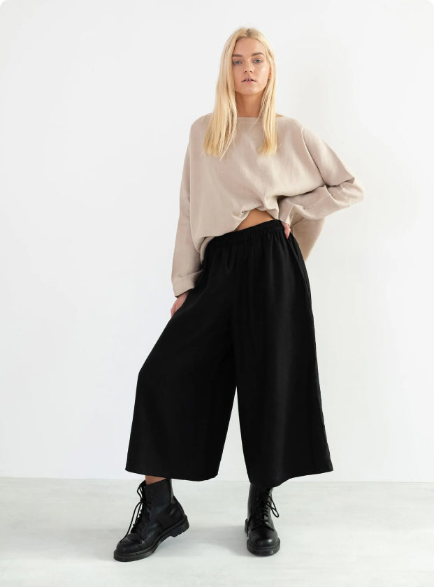 Flowy Culotte Trousers