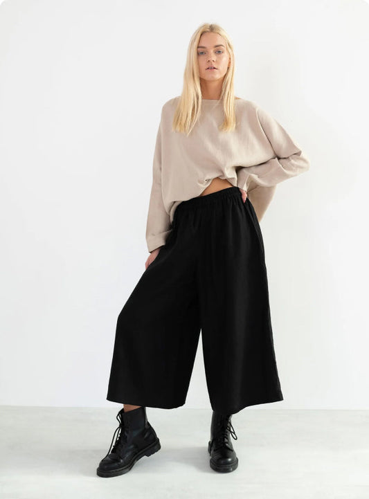 Flowy Culotte Trousers
