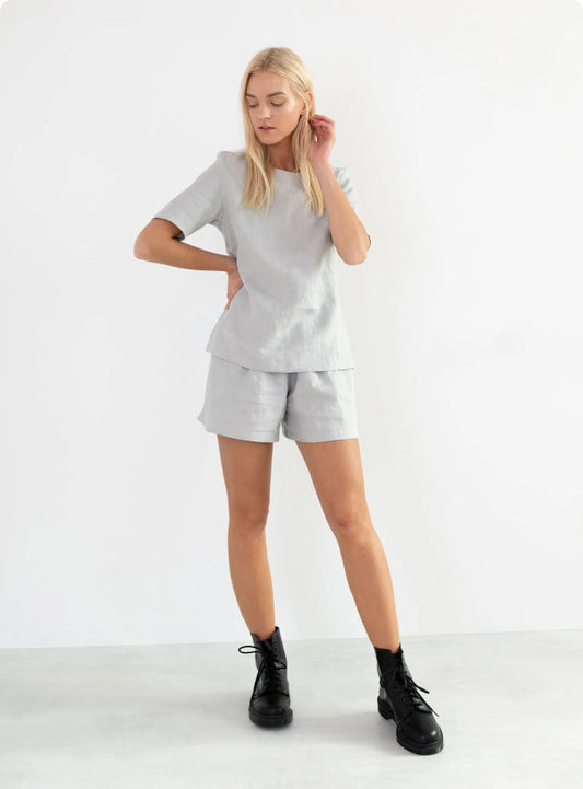 Laid-Back Linen Shorts